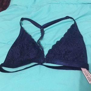 Victoria's Secret Intimates & Sleepwear - Navy blue floral bralette Victoria's Secret Intimates & Sleepwear - Navy blue floral bralette